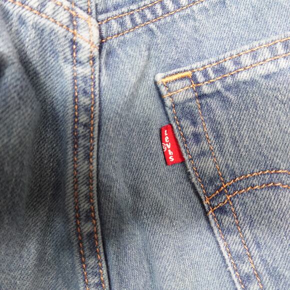 Levi's 513 Men's High Waisted Straight Custom Heart Cutout Jeans size 31 x 31 - Picture 9 of 12